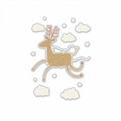 Reindekerst Sticker (Voorkant)