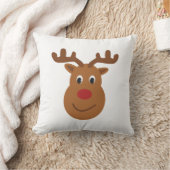 Reindekerst-T-shirt Kussen (Deken)