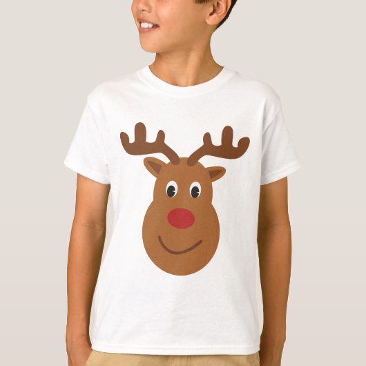 Reindekerst-T-shirt T-shirt (Voorkant)