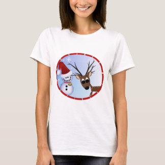 Reindekerst-T-shirt T-shirt