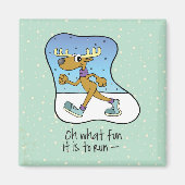 Reindekerst tijdens de oefening magneet (Voorkant)