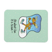 Reindekerst tijdens de oefening magneet (Horizontaal)