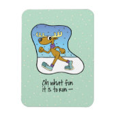 Reindekerst tijdens de oefening magneet (Verticaal)