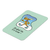 Reindekerst tijdens de oefening magneet (Linkerzijde)