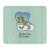 Reindekerst tijdens de oefening snijplank (Voorkant)