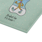 Reindekerst tijdens de oefening snijplank (Hoek)