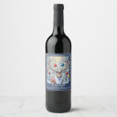 Reindekerst Wijn Etiket (Voorkant)