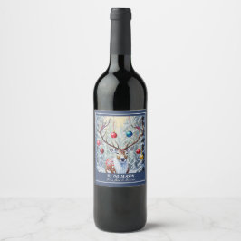 Reindekerst Wijn Etiket