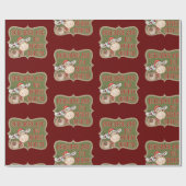 Reindekerstavond Cadeaupapier (Vlak)