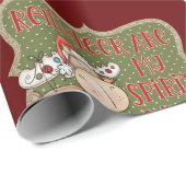 Reindekerstavond Cadeaupapier (Rol Hoek)
