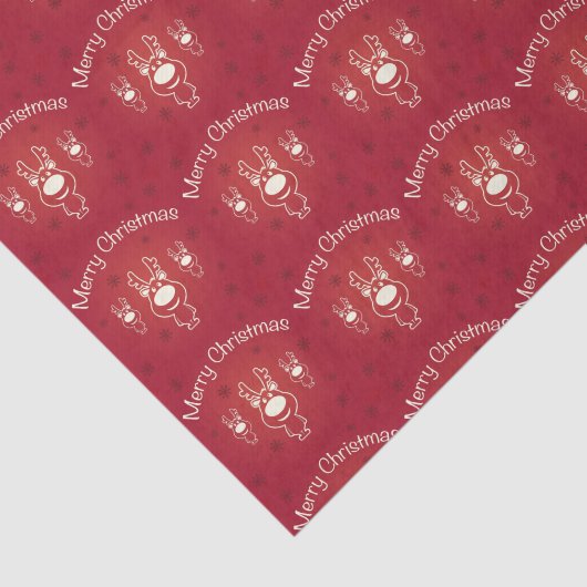 Reindekerstpas papier (Detail)