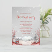 Reinders, Sneeuwberg, Landschap Kerstfeest Kaart (Staand voorkant)