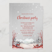 Reinders, Sneeuwberg, Landschap Kerstfeest Kaart (Voorkant / Achterkant)