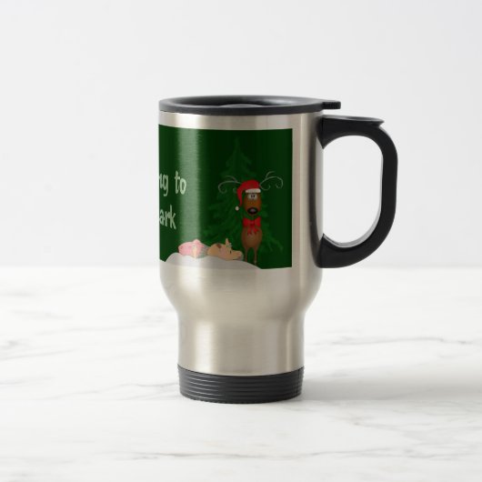 Reindester en Grandma Travel Mug Reisbeker (Rechts)