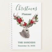 Reindester, Poinsettia Kerstplanner Planner (Voorkant)