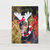 Reindobe Christmas-Wenskaart Feestdagen Kaart (Achterkant)