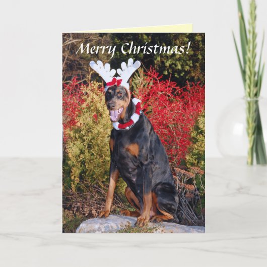 Reindobe Christmas-Wenskaart Feestdagen Kaart (Voorkant)