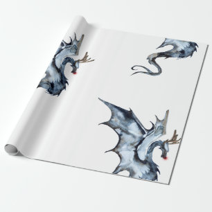 Reindragon Wrapping Paper Cadeaupapier