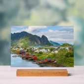 Reine auf den Lofoten Acryl Bord (Neutraal)