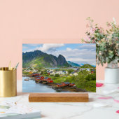 Reine auf den Lofoten Acryl Bord (Huwelijk)