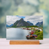 Reine auf den Lofoten Acryl Bord (Neutraal)