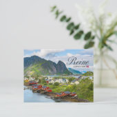 Reine auf den Lofoten Briefkaart (Staand voorkant)
