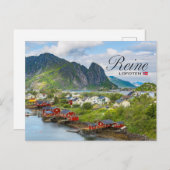 Reine auf den Lofoten Briefkaart (Voorkant / Achterkant)