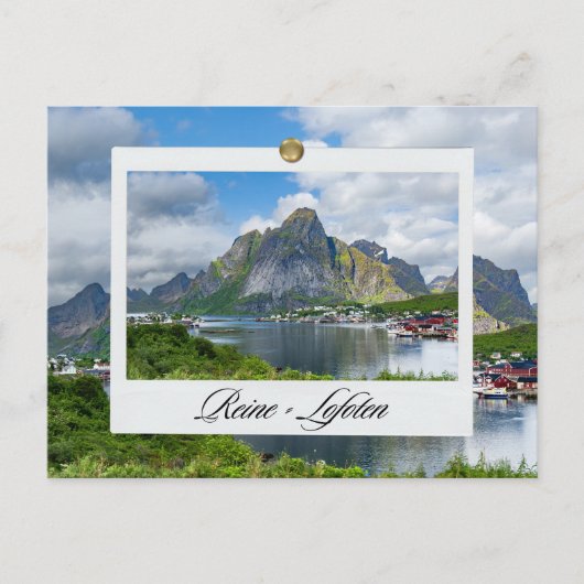Reine auf den Lofoten Briefkaart (Voorkant)