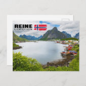 Reine auf den Lofoten Briefkaart (Voorkant / Achterkant)