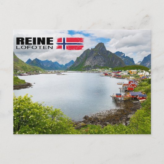 Reine auf den Lofoten Briefkaart (Voorkant)