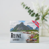 Reine auf den Lofoten Briefkaart (Staand voorkant)