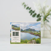 Reine auf den Lofoten Briefkaart (Staand voorkant)