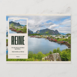 Reine auf den Lofoten Briefkaart