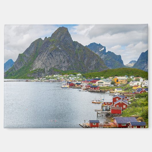 Reine auf den Lofoten Magneet (Voorkant)