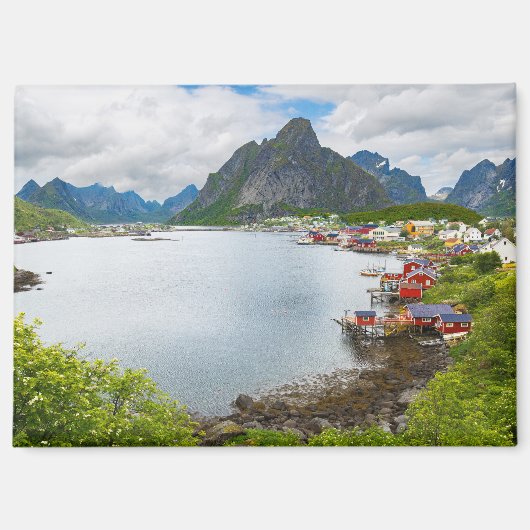 Reine auf den Lofoten Magnet  (Voorkant)