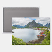 Reine auf den Lofoten Magnet  (Voorkant / Achterkant)