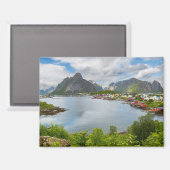Reine auf den Lofoten Magnet  (Voorkant / Achterkant)