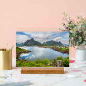 Reine auf den Lofoten Magnet  Acryl Bord (Huwelijk)