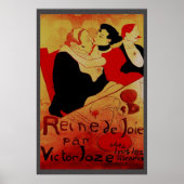 Reine de Joie par Victor Joze 36 x 24 Poster (Voorkant)