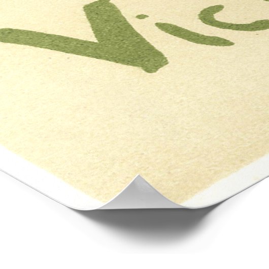 Reine de Joie Poster (Hoek)