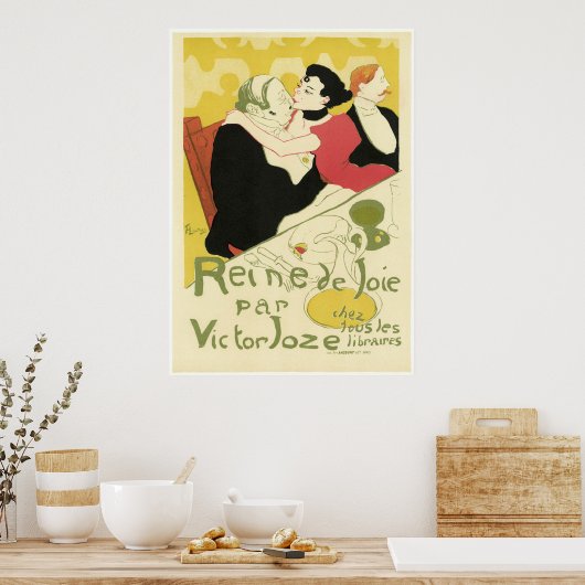 Reine de Joie Poster (Keuken)