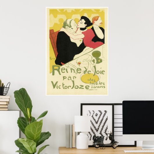 Reine de Joie Poster (Thuiskantoor)