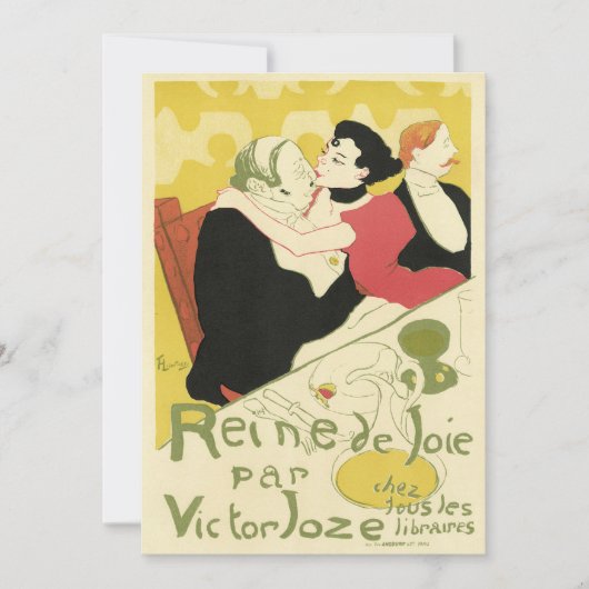 Reine de Joie Toulouse Lautrec (Voorkant)