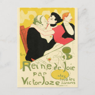 Reine de Joie Toulouse Lautrec Briefkaart