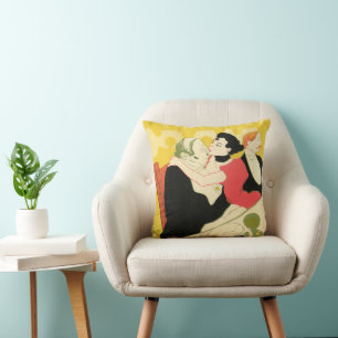 Reine de Joie Toulouse Lautrec Kussen