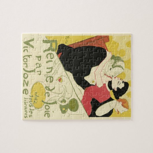 Reine de Joie Toulouse Lautrec Legpuzzel (Horizontaal)