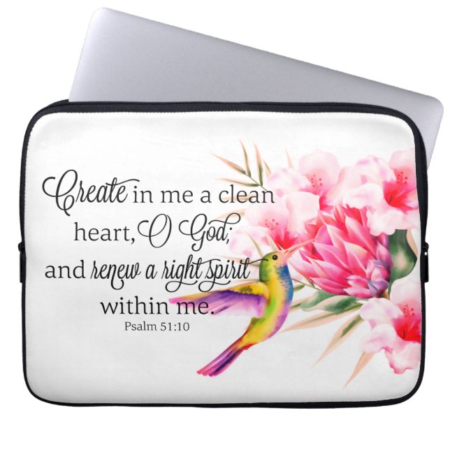 Reine hart  laptop sleeve (Voorkant)