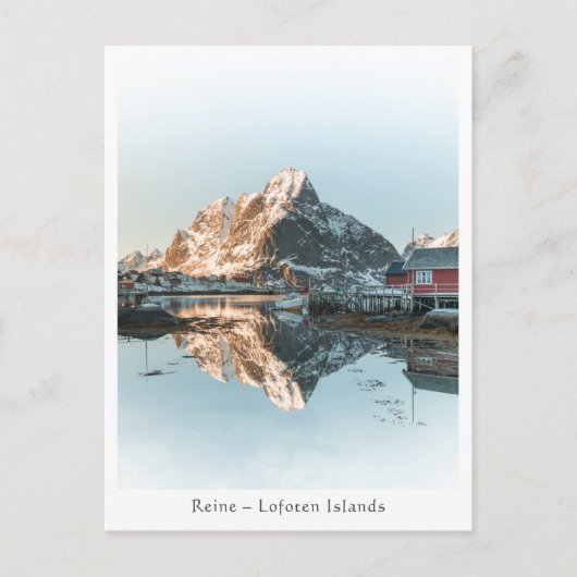 Reine Lofoten Briefkaart (Voorkant)