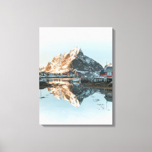 Reine, Lofoten Canvas Afdruk
