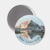 Reine, Lofoten-eilanden Magneet (Voorkant / Achterkant)